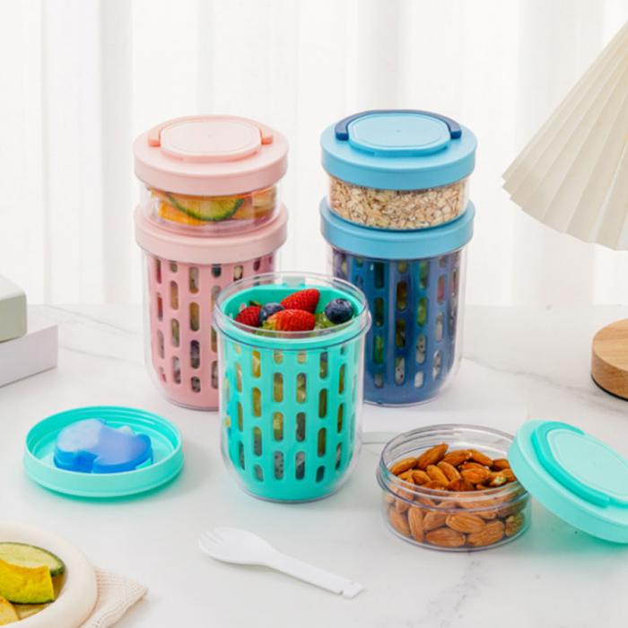 時髦保冷沙拉杯620ml/